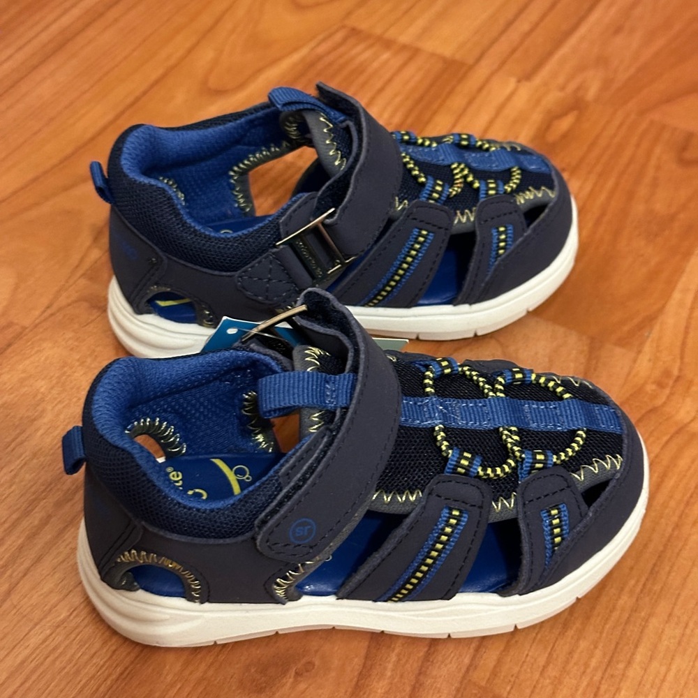 Stride Rite Iggy Navy Toddler Boys Shoes